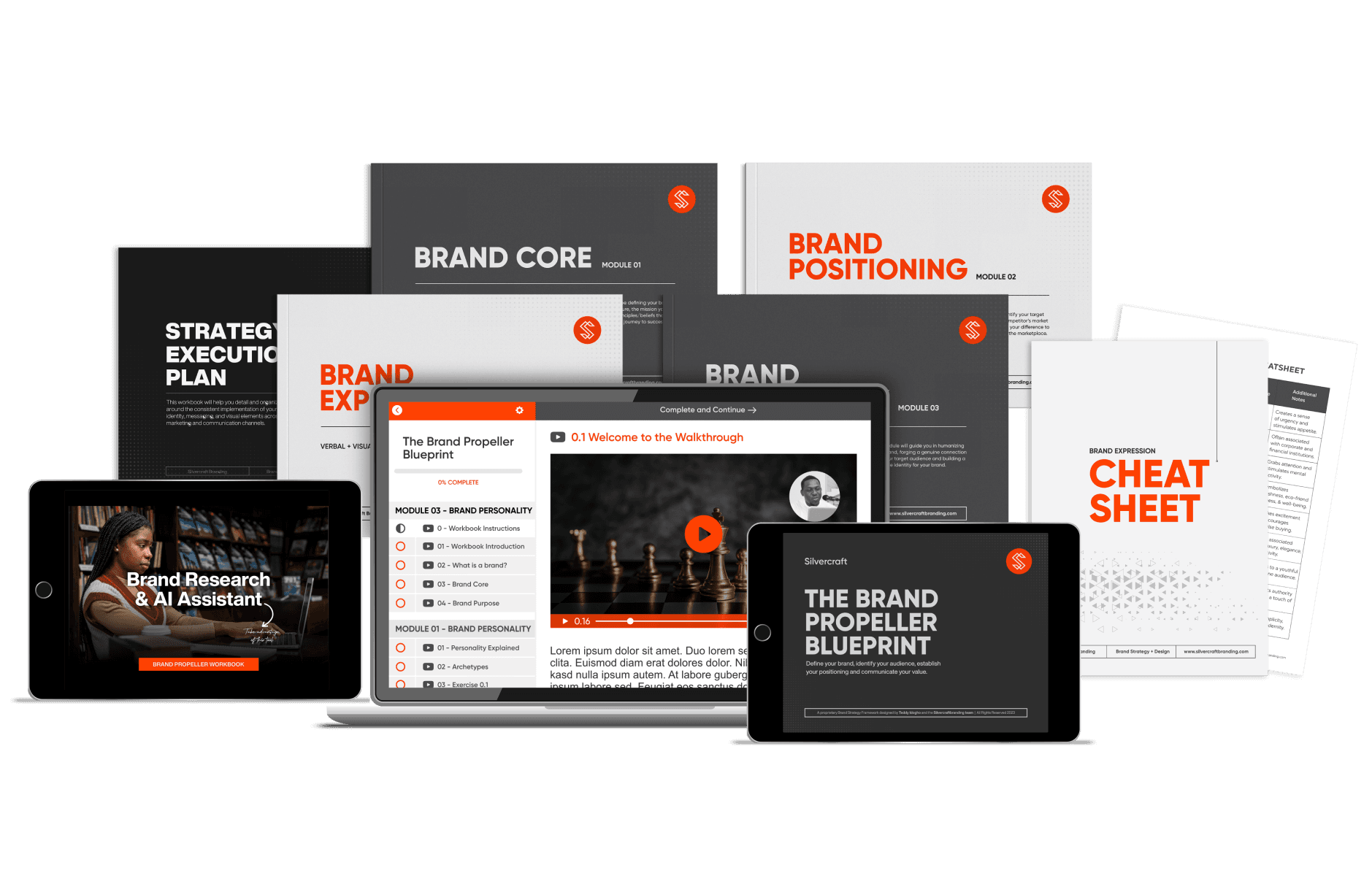 Brand Propeller Blueprint illustration